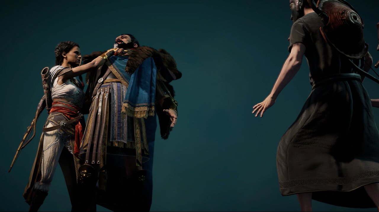 Aya's Revenge, Septimius Meets his end. Assassin's Creed Origins