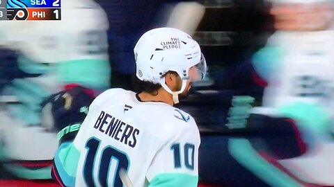 Kraken C #10 Matty Beniers 🥅(15)🏒Snap-Shot Goal