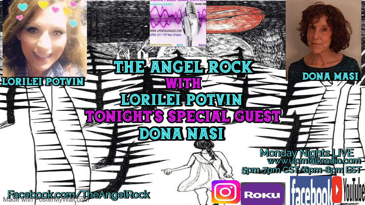 The Angel Rock LIVE With Lorilei Potvin & Guest Dona Masi