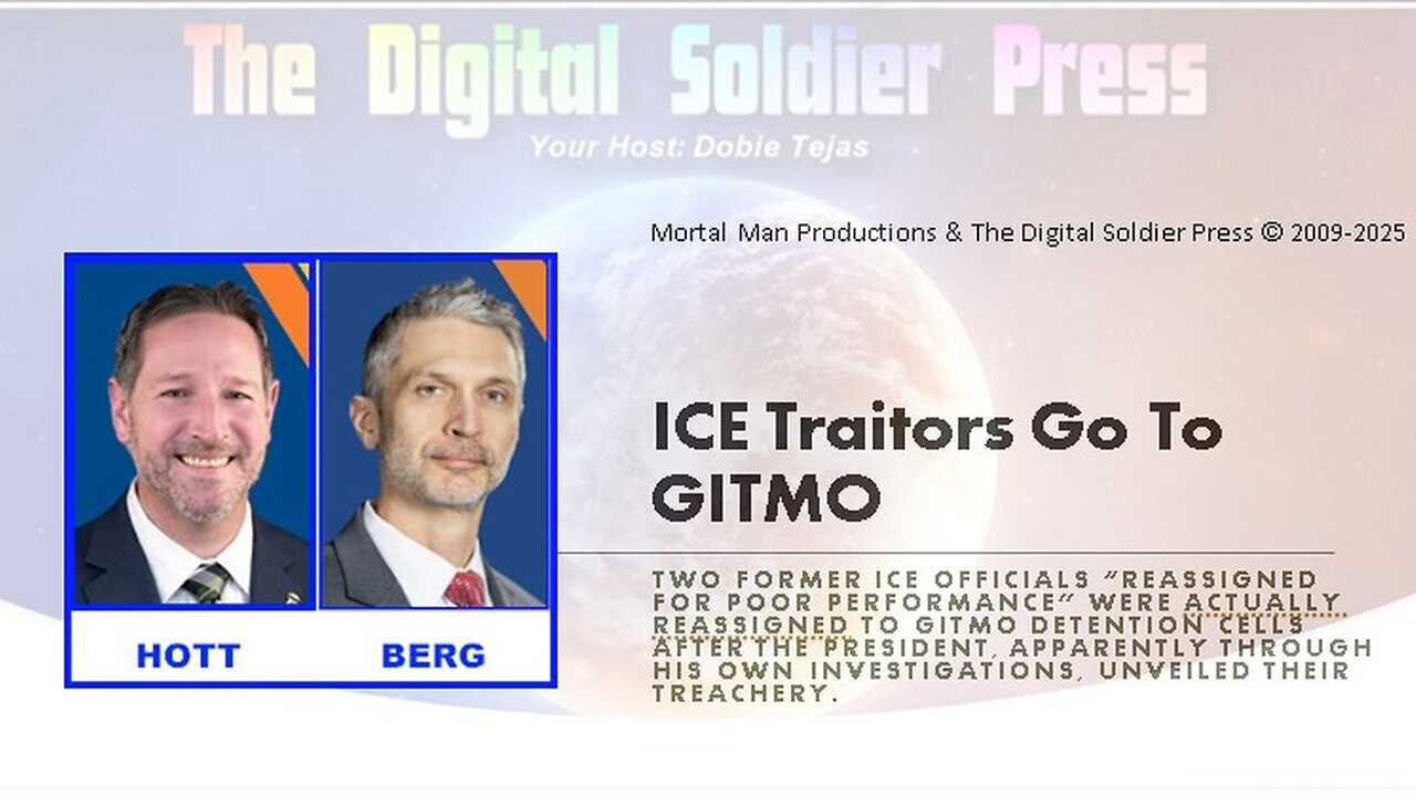 ICE Traitors Go To GITMO