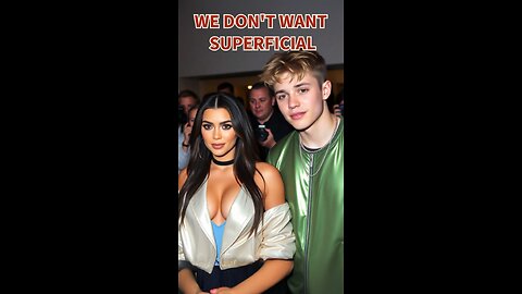 WE DON'T WANT SUPERFICIAL