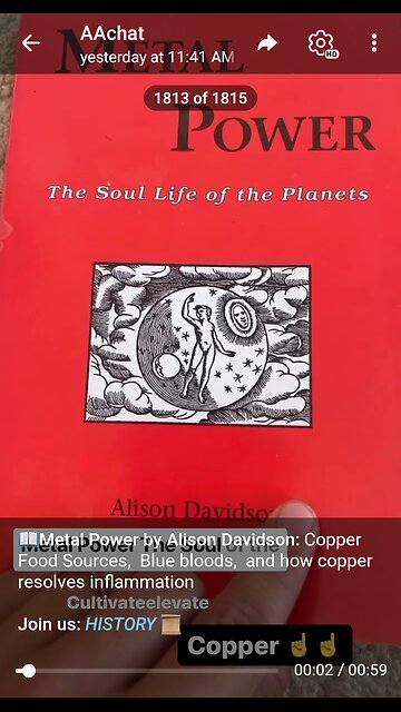 Documentary: Something about Copper and Inflammation