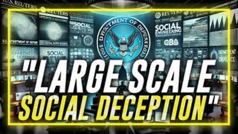 DOD Paid Reuters 9 Million To Run Illegal Social Engineering Operations Against Americans