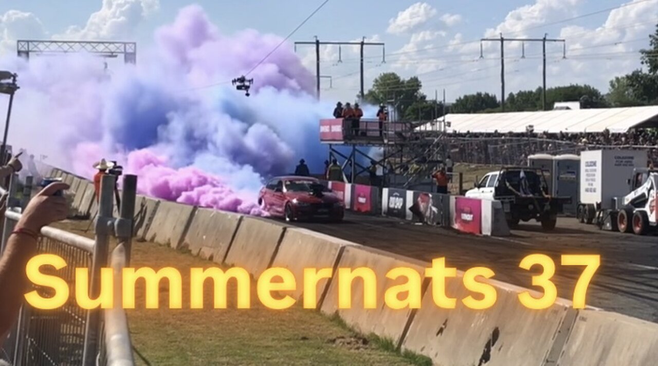 Summernats 37 Burnout Pad