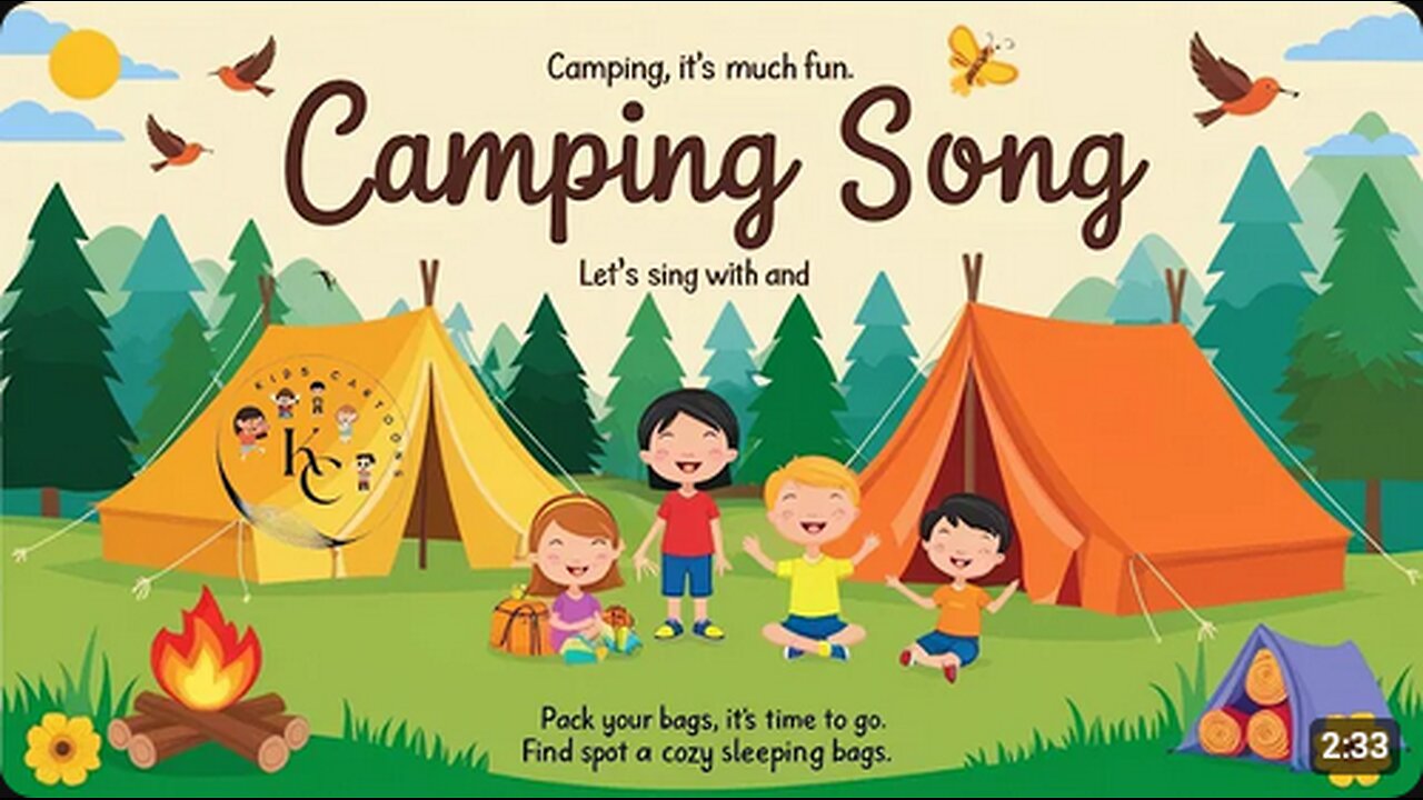 Camping Song - New Kids Song