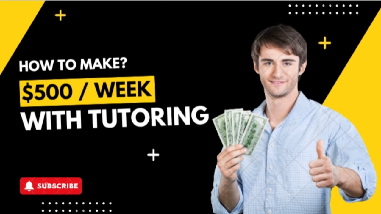 Make money with tutoring