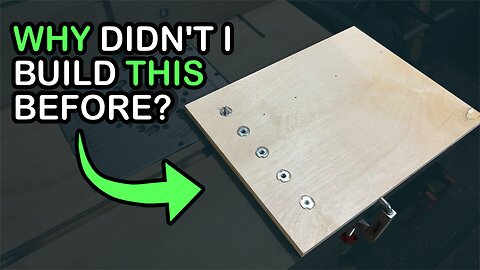 You need this jig for your router table… DIY Circle Jig for Router Table