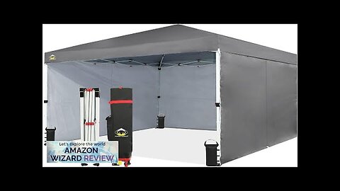 CROWN SHADES 10X10 Comercial Instant Canopy Pop Up Tent with Center Lock Review