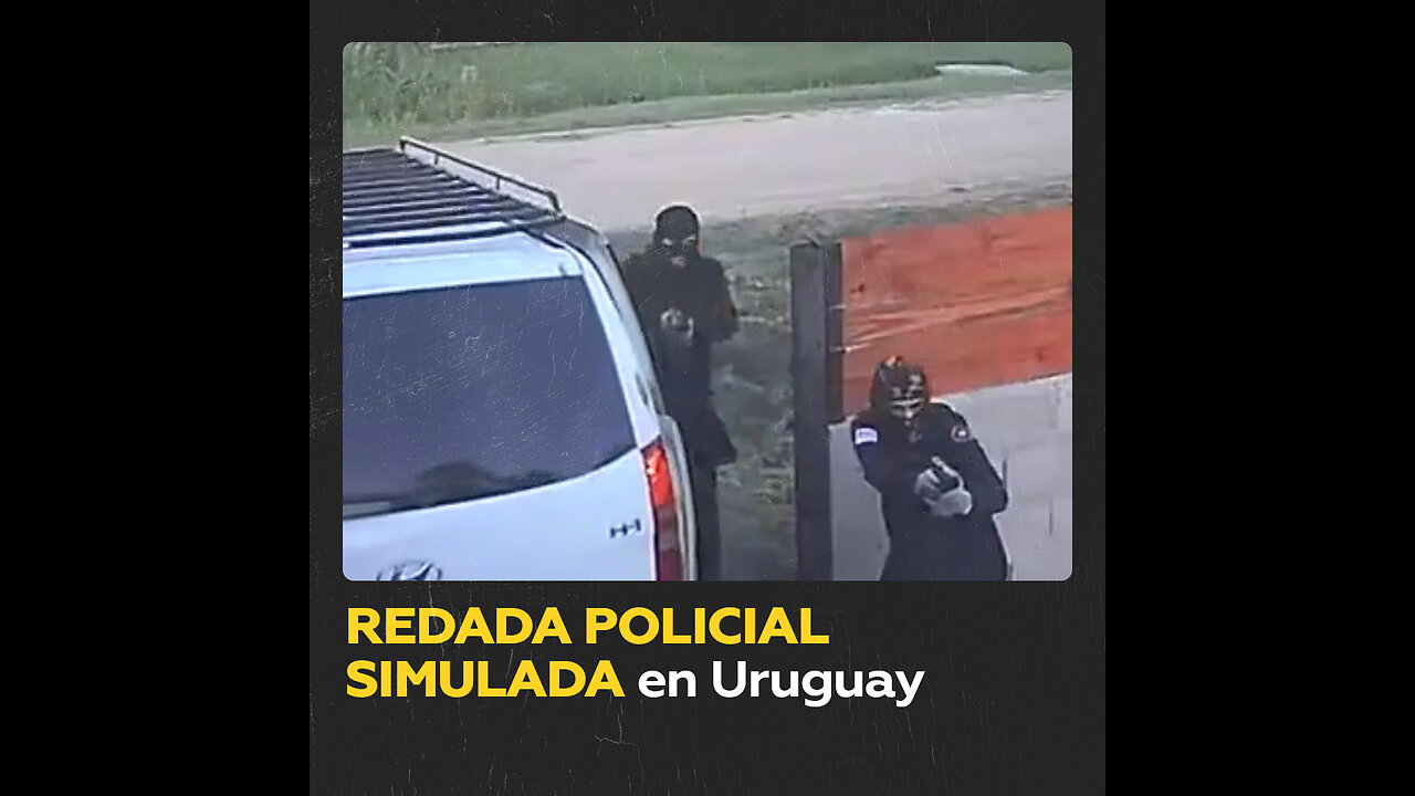 Simulación policial en Uruguay acaba en balas