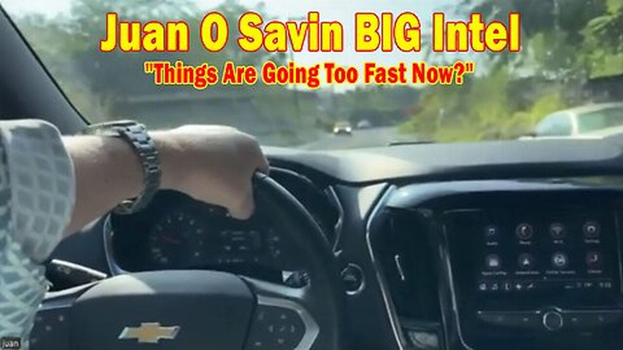 Juan O Savin, David Rodriguez BIG Intel Feb 8- 'Things Are Going Too Fast Now.'