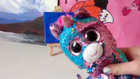 Beanie Boos: Celeste's Art Show!!