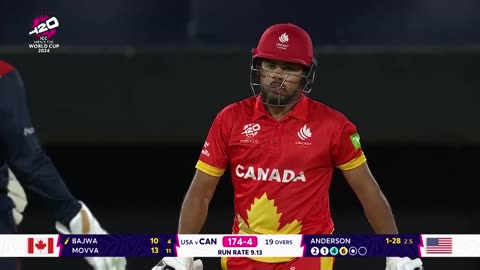 What a Win USA Cricket T20 world cup 2024 USA VS CANADA Highlights