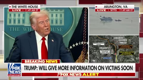 Trump Fires Back at Press Over DEI, DC Plane Crash