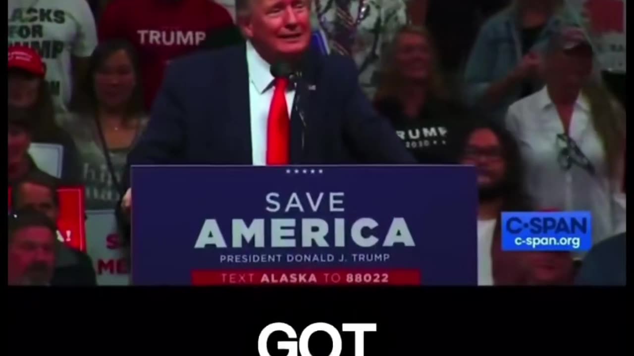 Trump Alaska rally 2022