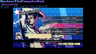 Showing my brother ASBR jojo game lol