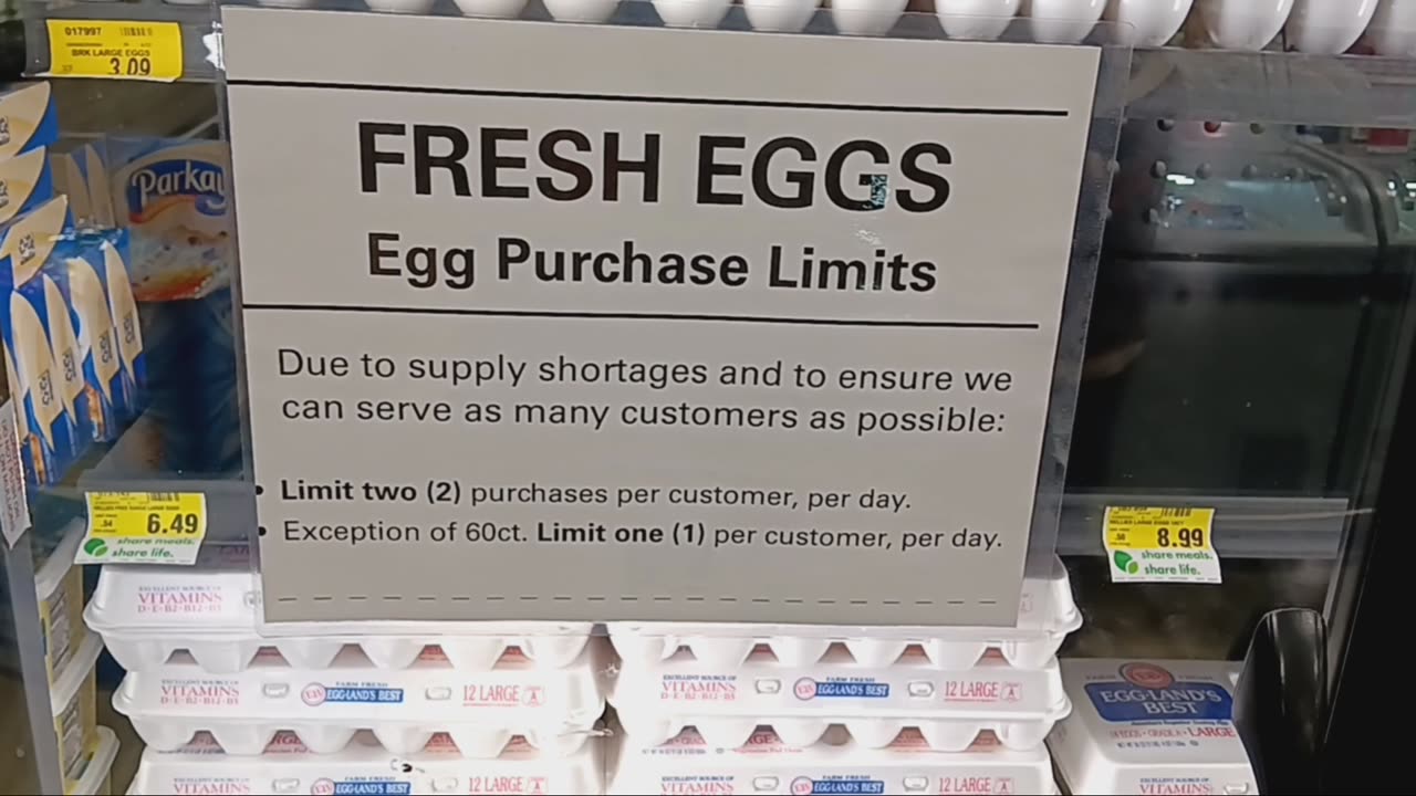 !!! Egg shortages come to Daingerfield !!!