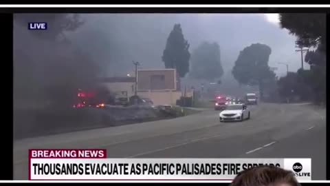 "Unprecedented Fires" Scorch 3,000 Acres In Los Angeles Area Forcing 49,000 To Evacuate