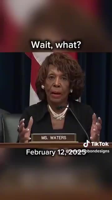 Maxine Waters is worried about what DODGE has on her!