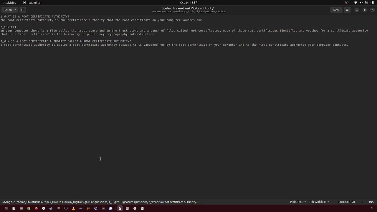 192_what is a root certificate authority?