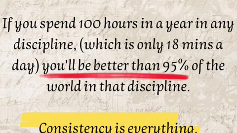 The 100-Hour Rule Outwork 95% of People