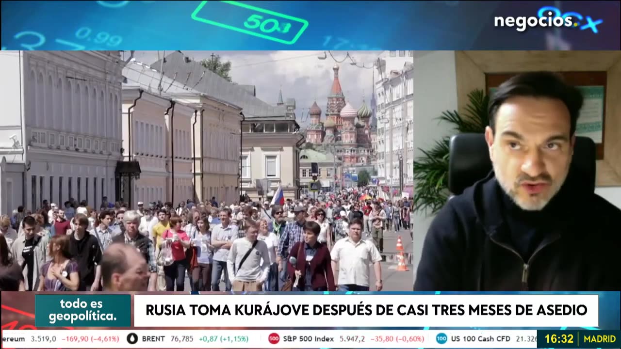 IRASTORZA: "Rusia ha dado un duro golpe a Zelensky con la toma de Kurajove. Es un punto estratégico"