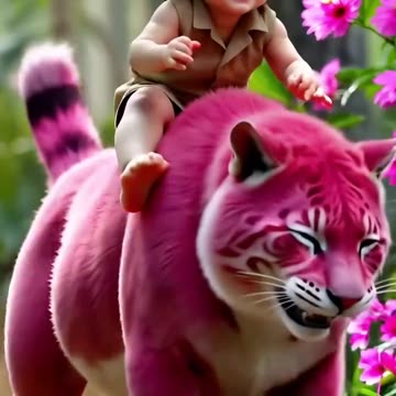 Cute baby tranding video