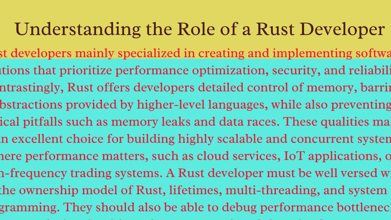 How to Hire Rust Developers for High-Performance Systems