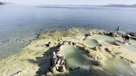 Hot springs in Loutra Aidēpsou