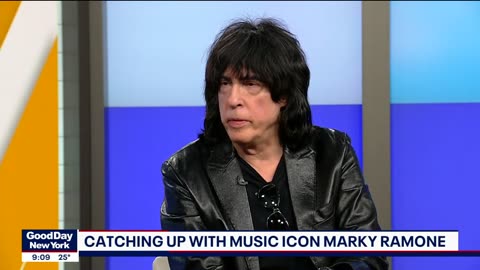 January 15, 2025 - Rock Legend Marky Ramone Visits 'Good Day New York'