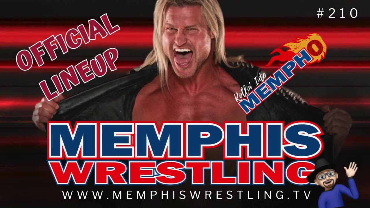 OFFICIAL LINEUP 210 Memphis Wrestling !