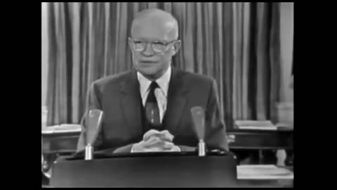 (January 17th 1961) Eisenhower Full Farewell Address: "Military Industrial Complex" & the "Technological Elite" Warning