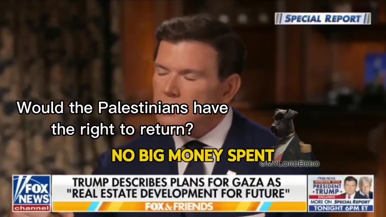 Trump admits that once he “owns Gaza”, Palestinians will never be allowed to return.