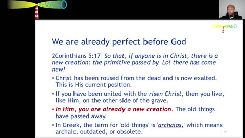 RE 351 We Are Already Perfect Before God!