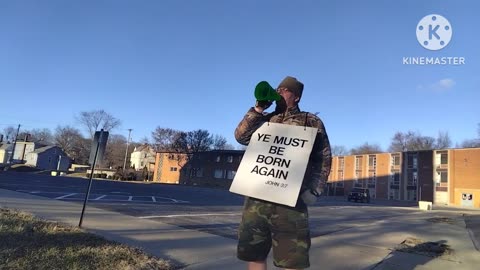 Preaching the word of God to a lost Catholic priest