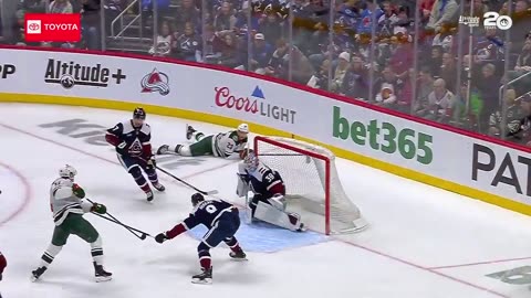 NHL - Mackenzie Blackwood with not one, but two outrageous saves in this game