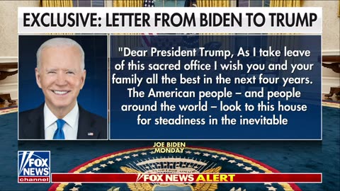 Outnumbered - Wednesday, January 22 Donald Trump, Biden Letter, Border Security