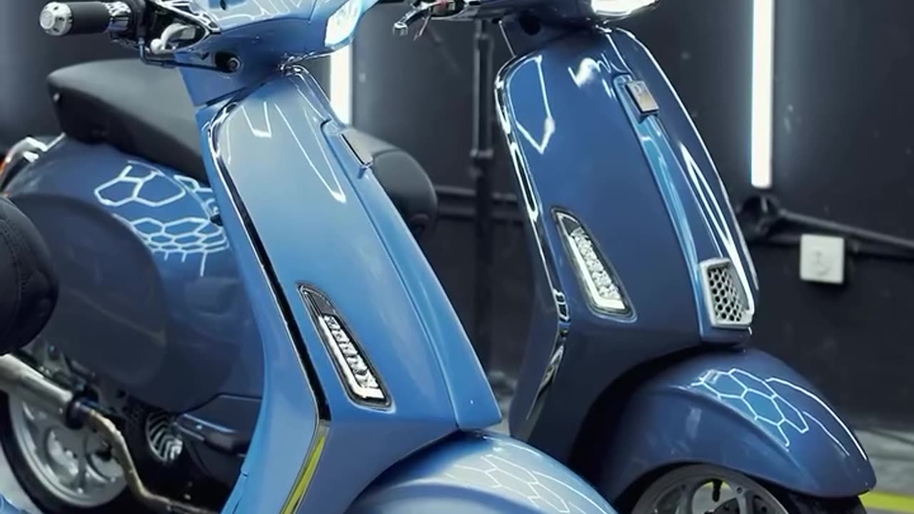 video modifikasi vespa tirai77