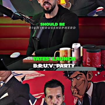 TATES' Launch B.R.U.V. Political Party🔥