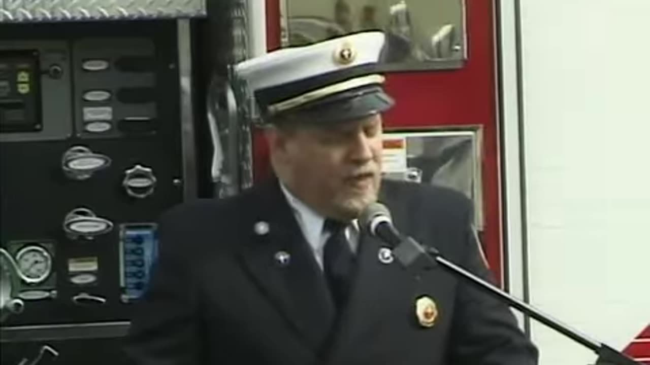 Sept 11 service in 2008 Chaplain Jack Martin