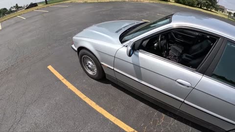 1996 BMW 735i (5-Speed Manual) - POV Test Drive (Binaural Audio)