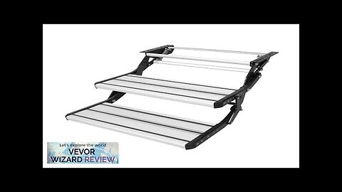 VEVOR RV Steps 2-Step Manual Retractable RV Stairs Foldable 440 LBS Load Review