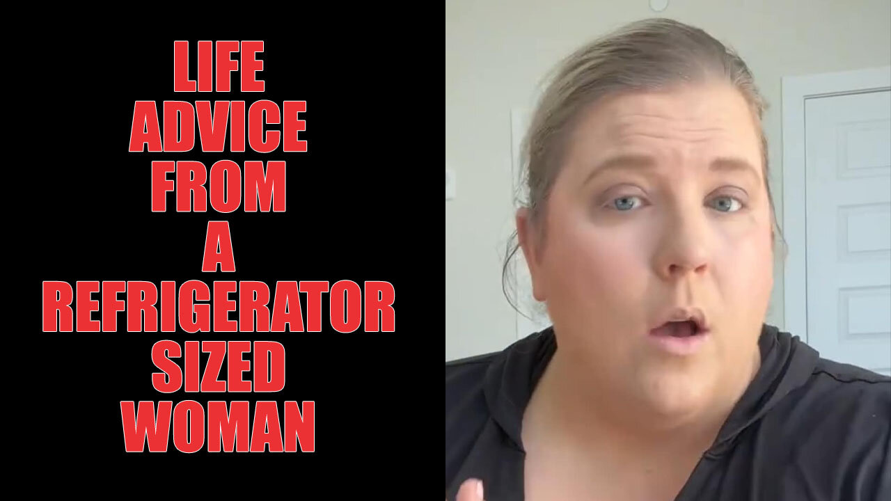 Refrigerator Sized Woman Anna O'Brien Gives Out Life Advice