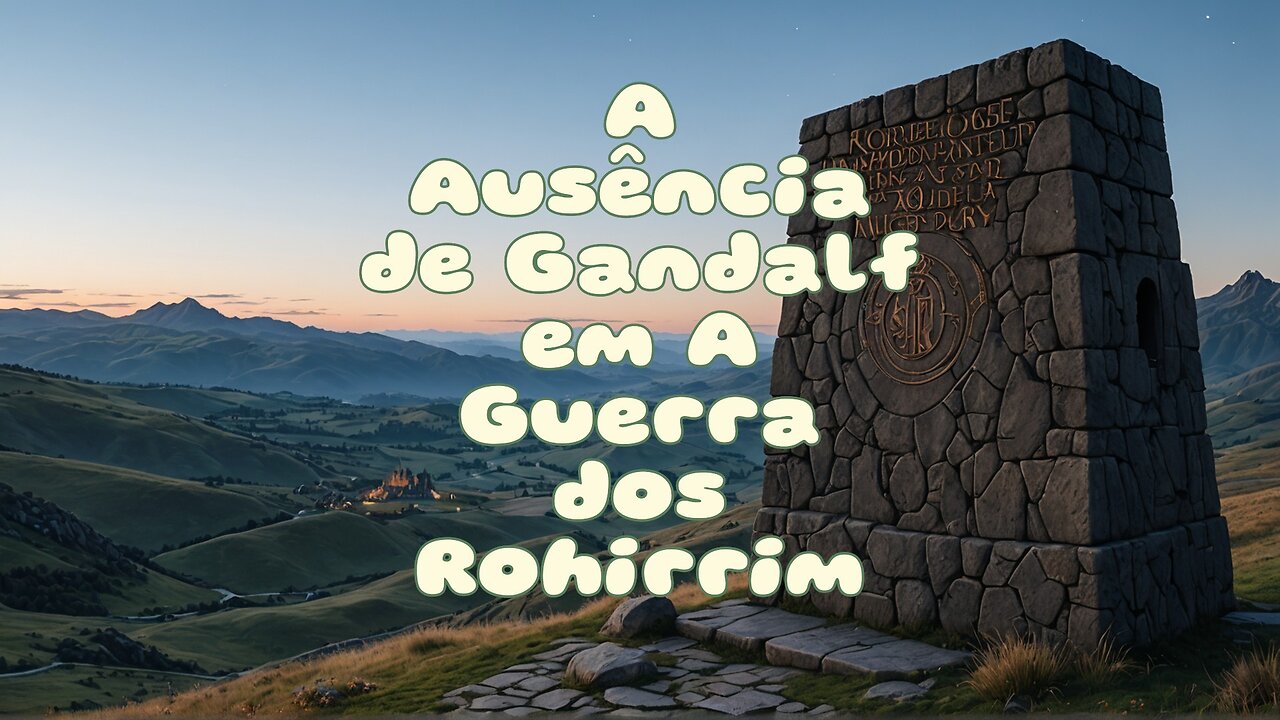 A AusĂȘncia de Gandalf em A Guerra dos Rohirrim!