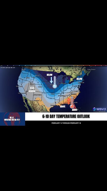 ❄️ 6-10 Days of Cold Ahead in North Central US! Stay Ready! #shorts #weather