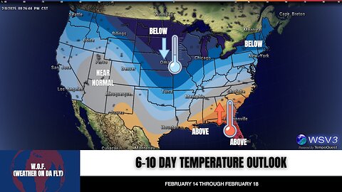 ❄️ 6-10 Days of Cold Ahead in North Central US! Stay Ready! #shorts #weather