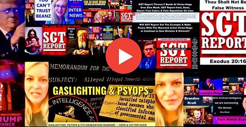 Amazing Polly Hope Tivon Nathan Reynolds Brandon Kroll Victor Hugo Expose SGT Report Michael Flynn