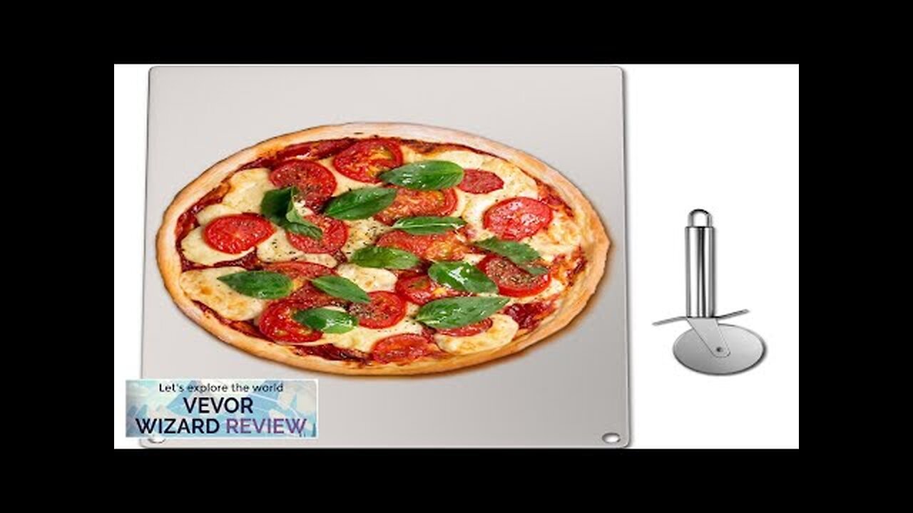 VEVOR Steel Pizza Stone for Oven Steel Pizza Plate A36 Steel Baking Review