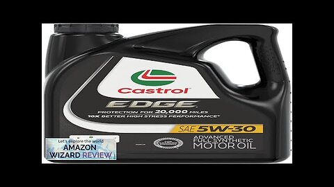 Castrol Edge 5W-30 Advanced Full Synthetic Motor Oil 5 Quarts Review