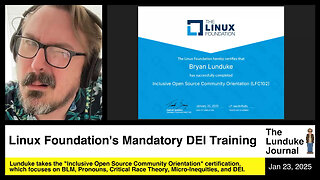 Linux Foundation's Mandatory DEI Training