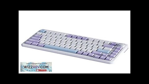 Ajazz AK820 Max 82 Keys Tri-mode Wireless Mechanical Gaming Keyboard with Volume Review